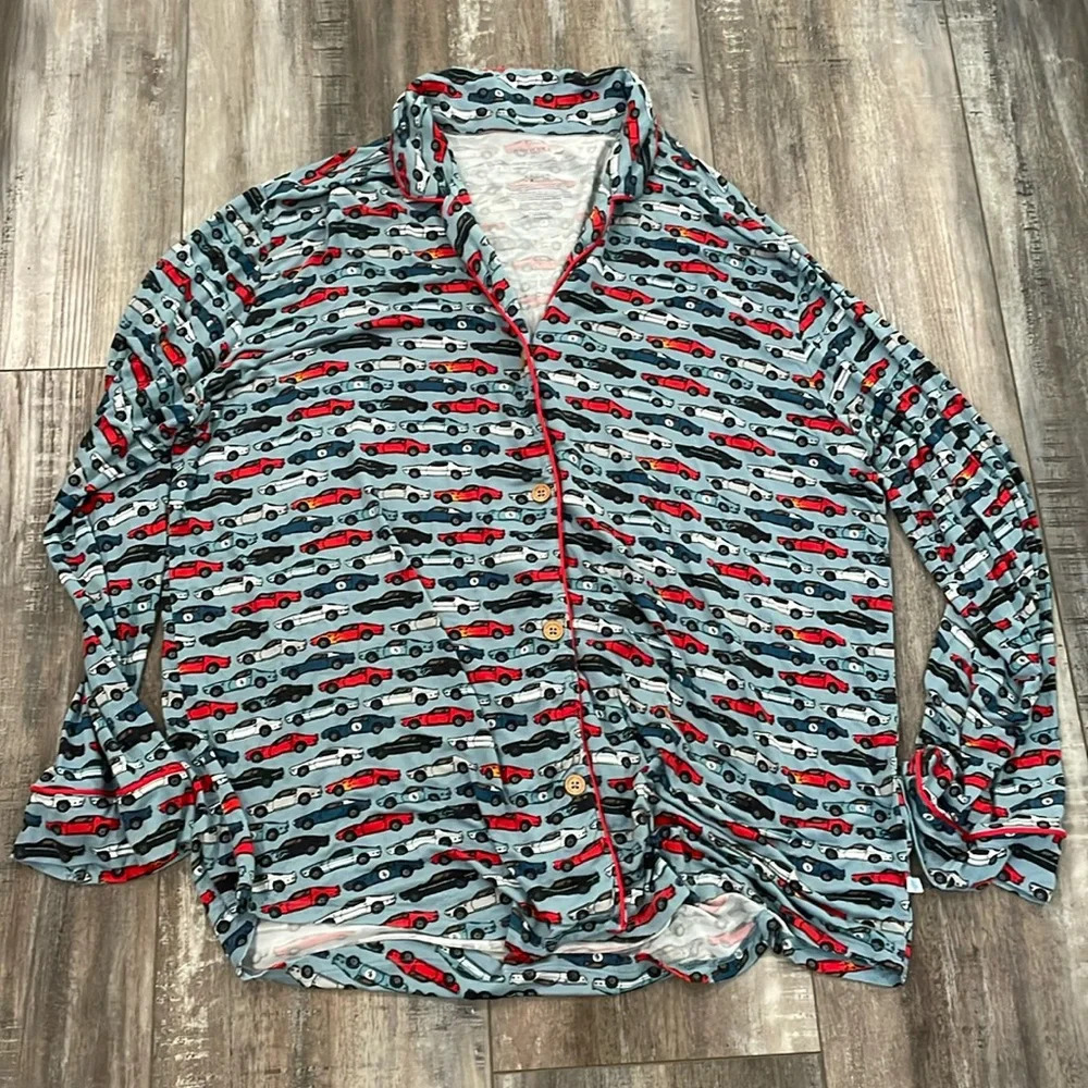 Posh Peanut miles print pajama shirt 2XL